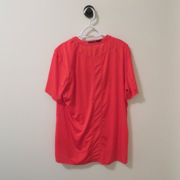 Nike Pro Dri-Fit Orange work out tee. Excellent Condition. Size XL. - Picture 2 of 3